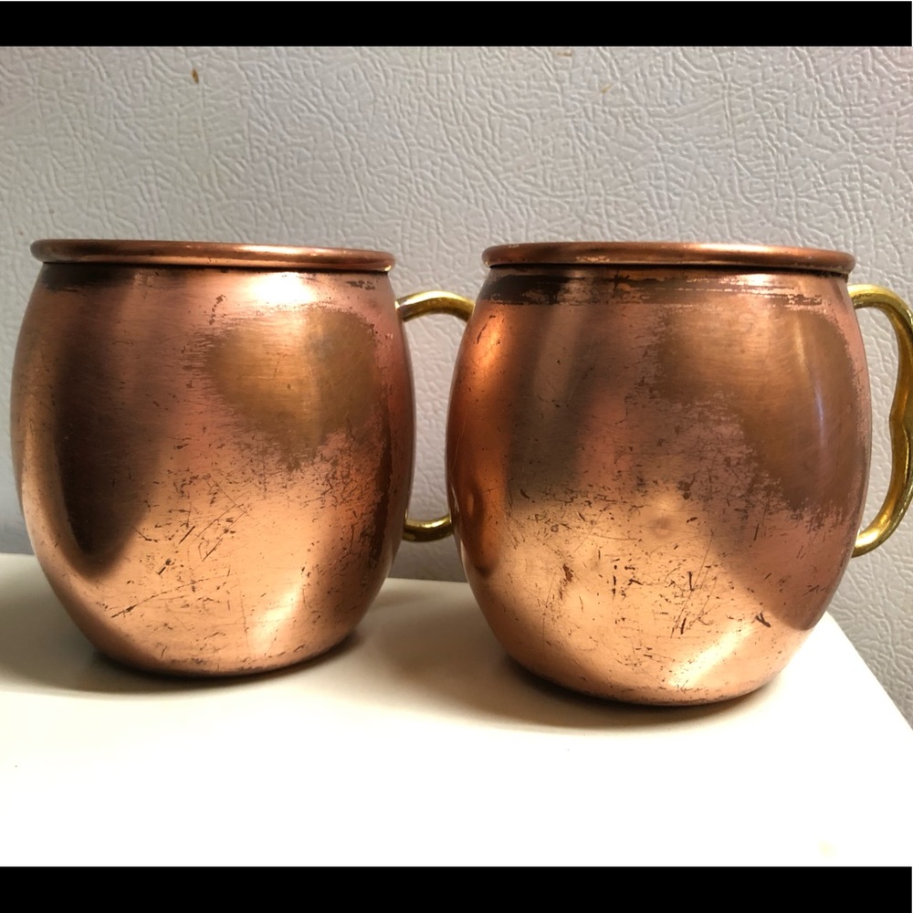 MOSCOW MULE COPPER MUGS